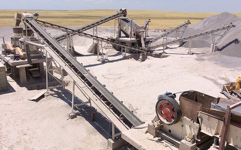 Ligne de concassage de tuf Fujian 400 tonnes par heure